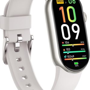 FITVII Ole Fitness Tracker with 24/7 Heart Rate and Blood Pressure Monitor, Blood Oxygen Sleep Tracking Step Calories Counter IP68 Waterproof Activity Tracker for Women Men