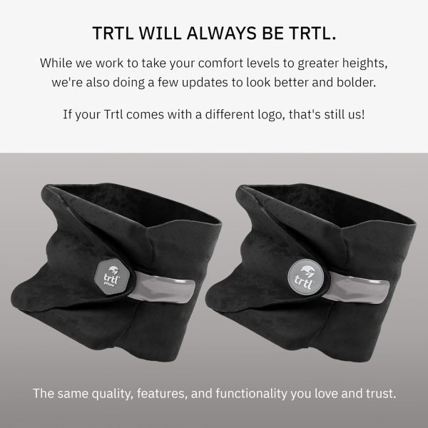 trtl Travel and Airplane Pillow - Real Sleeping Experience on Long Flights - Neck and Shoulder Support - Super-Soft, Lightweight, Easy-to-Carry, and Machine-Washable Flight Pillow - Image 2